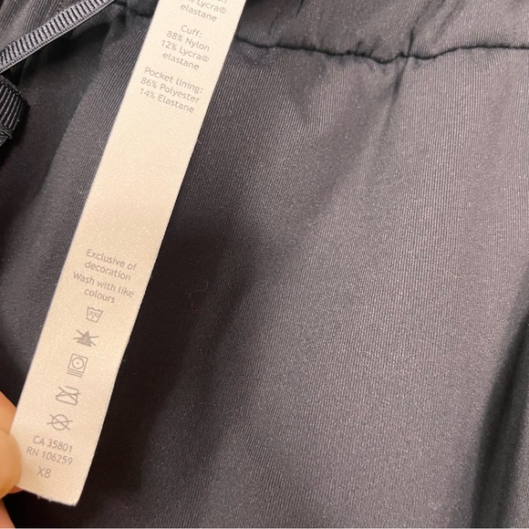 Lululemon Women's Black On the Fly Jogger Luxtreme Size 2 W5CPJS Drawcord - Picture 10 of 12